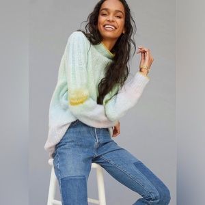 Anthropologie Perri Ombré Sweater